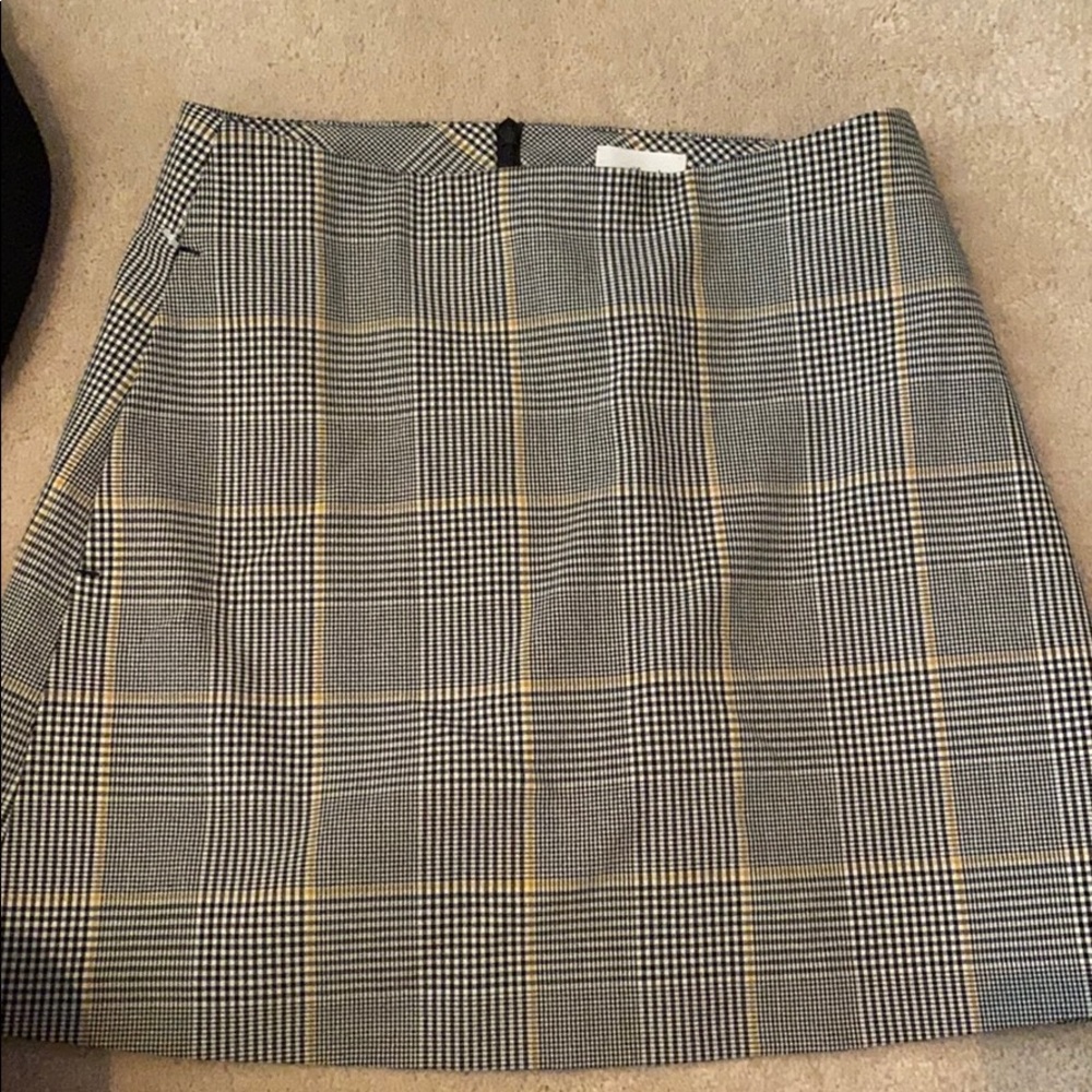 Wilfred Plaid Skirt